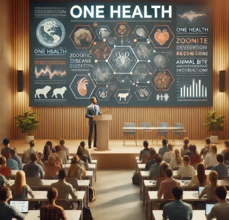 Participación de los miembros de la Red en congresos, charlas y conferencias internacionales Representación de eventos académicos y clases donde INMAB ha compartido conocimientos en salud pública y prevención de mordeduras.