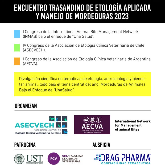 Dentro de este Encuentro tiene lugar el I Congreso de la International Network for Management of Animal Bites